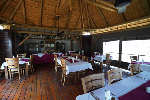 Restaurant at Dolomite Resort Etosha National Park