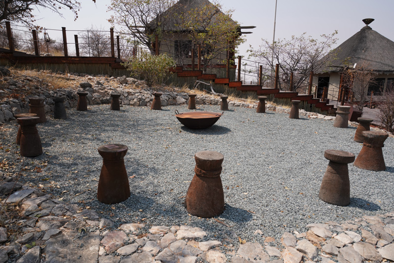 Fireside Boma at Dolomite Resort Etosha National Park
