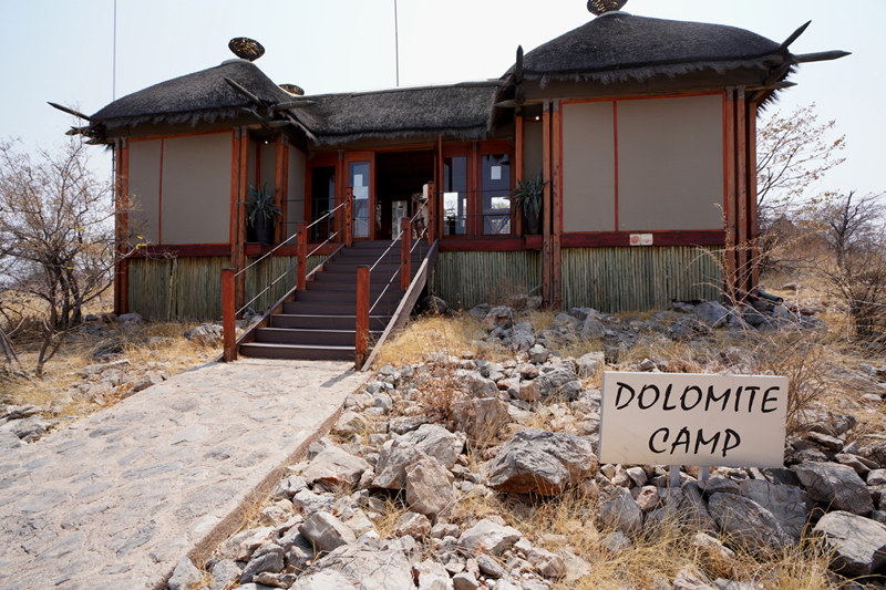 Reception of Dolomite Resort Etosha National Park